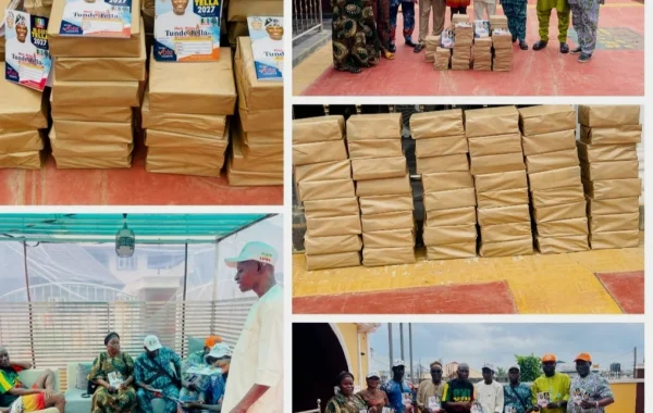 Fakorede Backs Tella’s 2027 Ogun Assembly Re-Election With 1,000 Notebooks