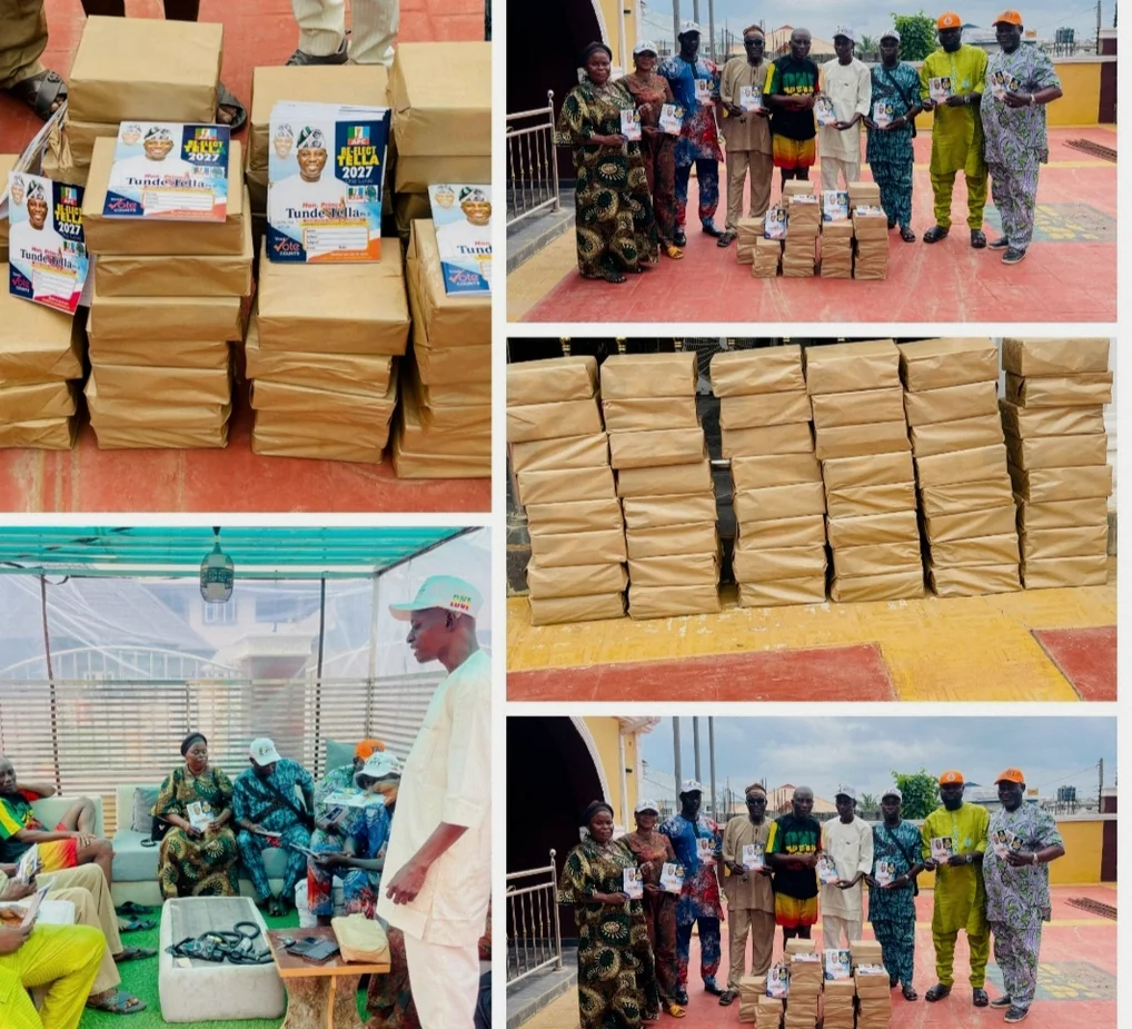 Fakorede Backs Tella’s 2027 Ogun Assembly Re-Election With 1,000 Notebooks