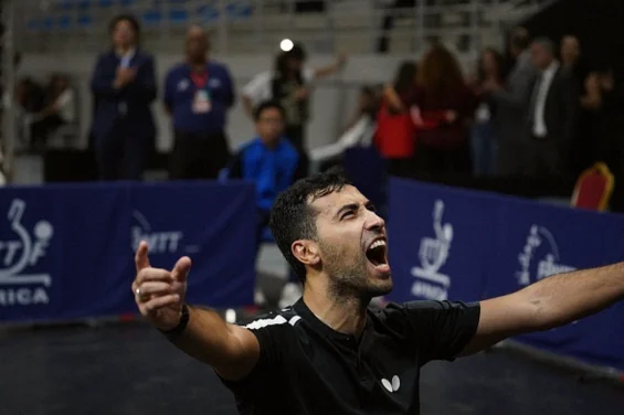 Youssef Abdelaziz Ends Assar’s Reign to Win African Table Tennis Title