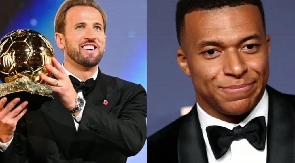 Kane’s Ballon d’Or Win Over Mbappé Decided by Tiny Vote Margin