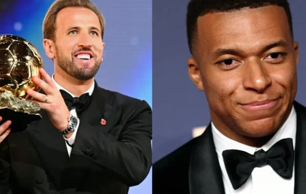 Kane’s Ballon d’Or Win Over Mbappé Decided by Tiny Vote Margin