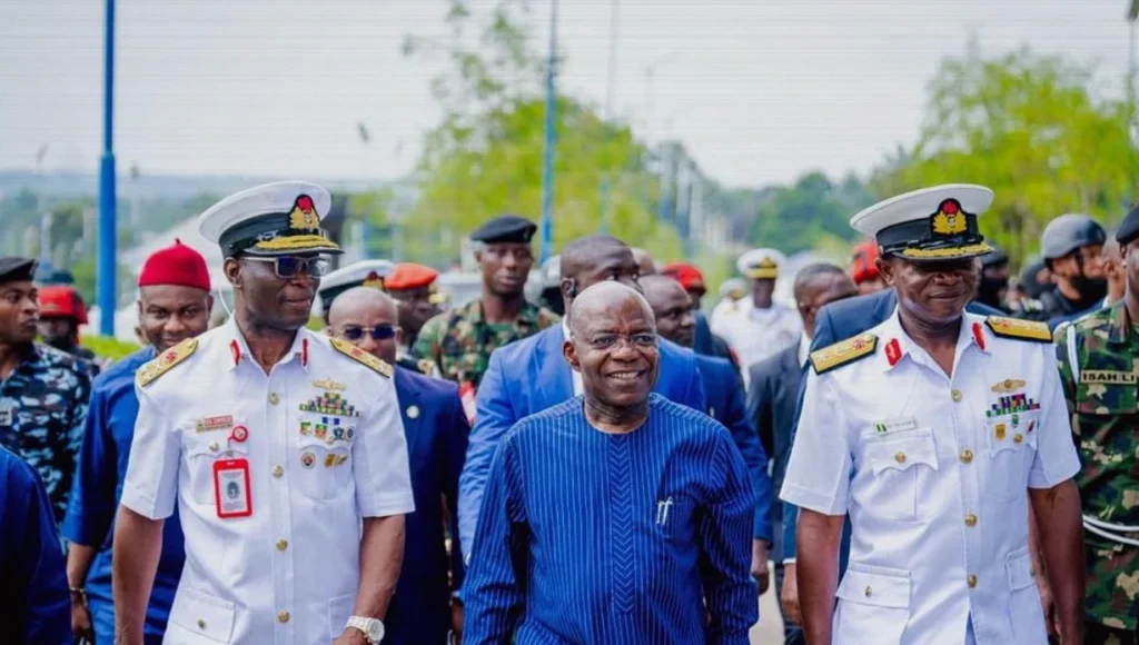 Naval Chief Hails Abia Security Collaboration as Development Projects Advance