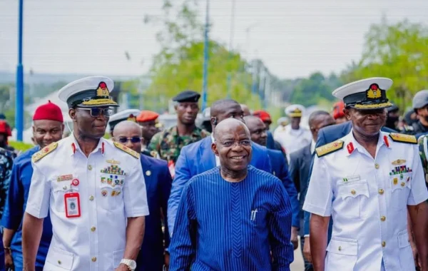 Naval Chief Hails Abia Security Collaboration as Development Projects Advance
