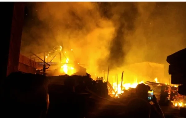 Blaze Causes Millions of Naira in Losses at Ibadan’s Gbaji Market