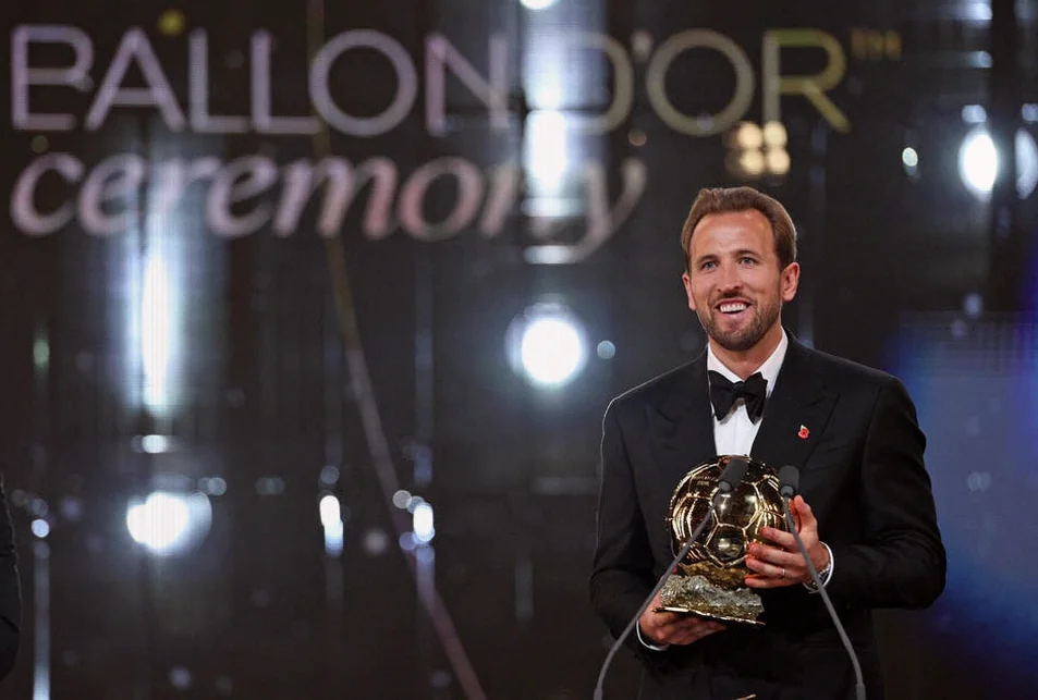 Kane Hails ‘Dream’ Ballon d’Or Win After Royal and Football Praise