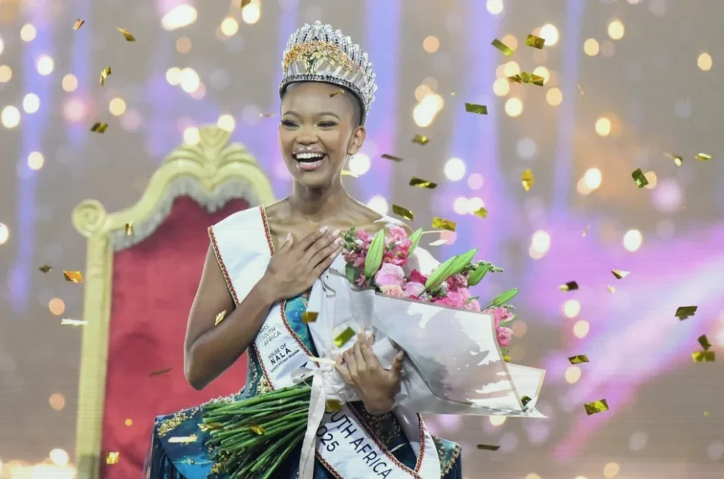 Qhawekazi Mazaleni Bids an Emotional Farewell to Her Miss SA Home