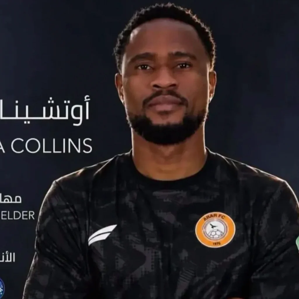 Nigerian Forward Uche Collins Completes Arar Club Move from Katsina United