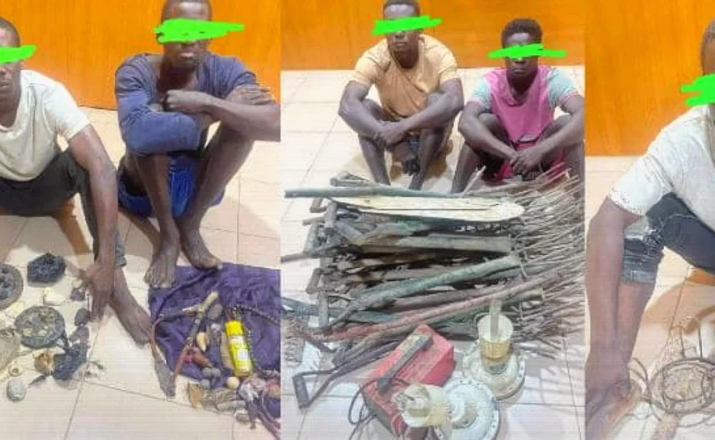 Osun Amotekun Detains Five Over Theft, Burglary and Fraud Allegations