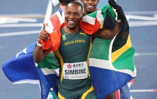 Akani Simbine is definitely one to watch