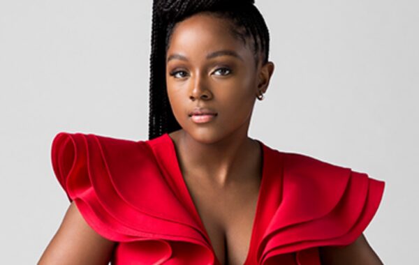 Amonge Sinxoto makes a statement with her matric dance look