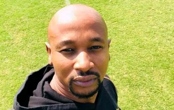 Andile Mxakaza & his lady