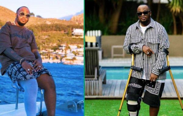 Bandile Mbere Bonds With His Baby Girl