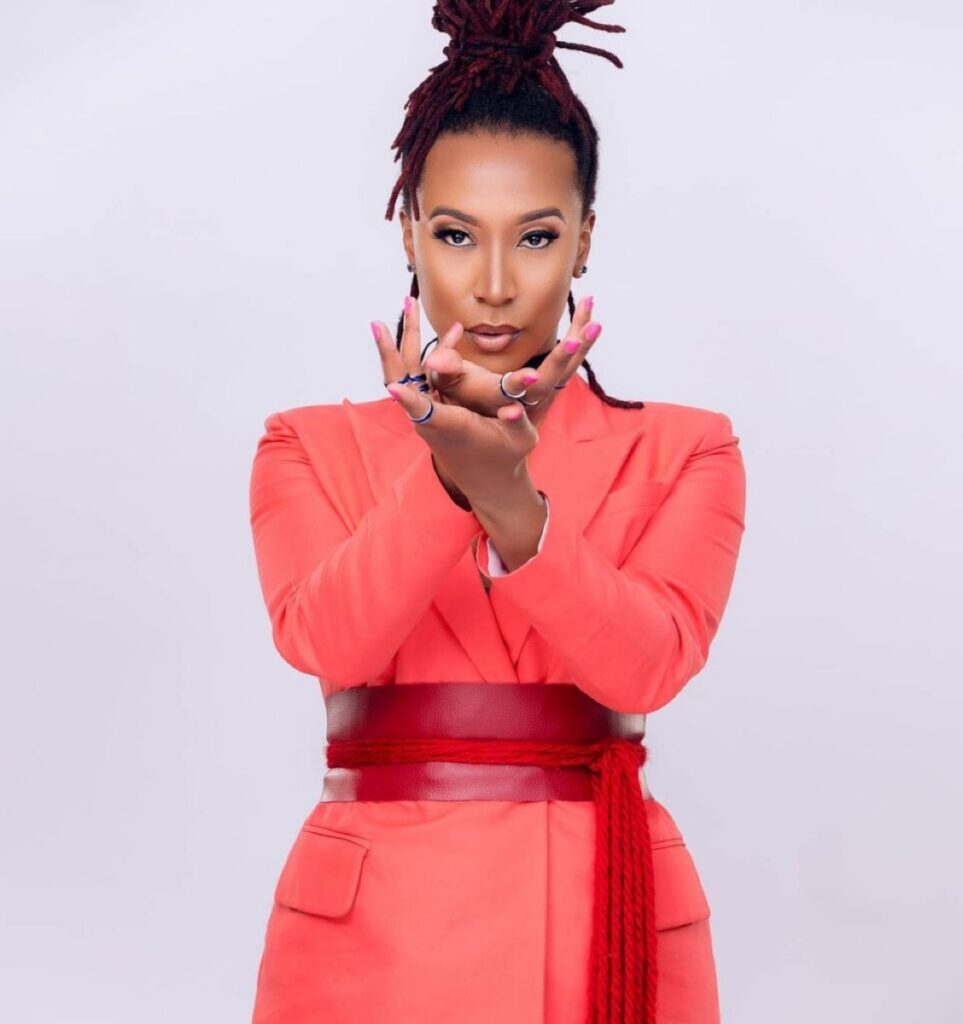 Chi Mhende chases chairs at the Market Theatre
