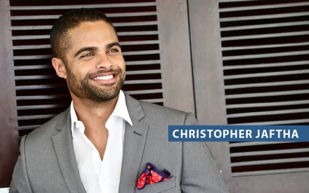 Chris Jaftha shows off his new lady?