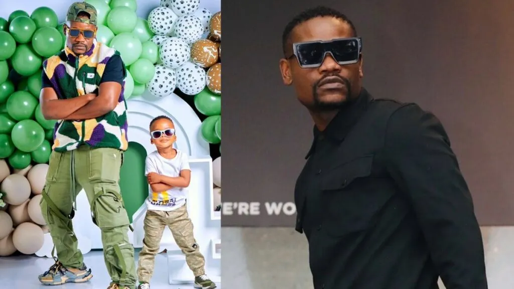 Clement Maosa Celebrates His Son