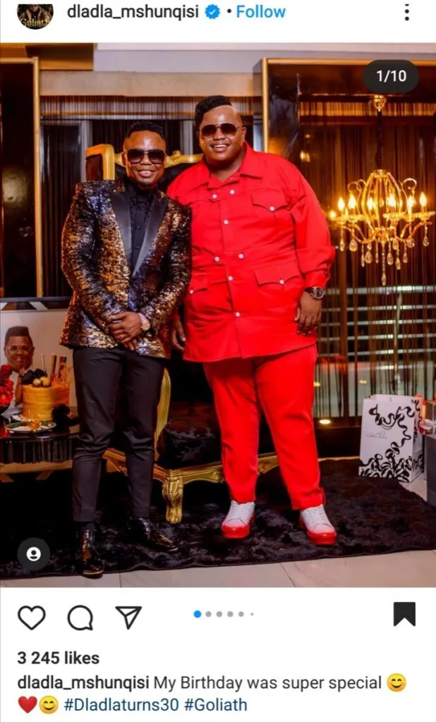 Dladla Mshunqisi Leaves Many In Stitches As He Runs Away From Cops!