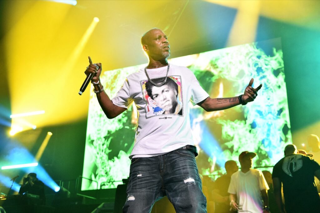 DMX caught freaking out on roller coaster ride