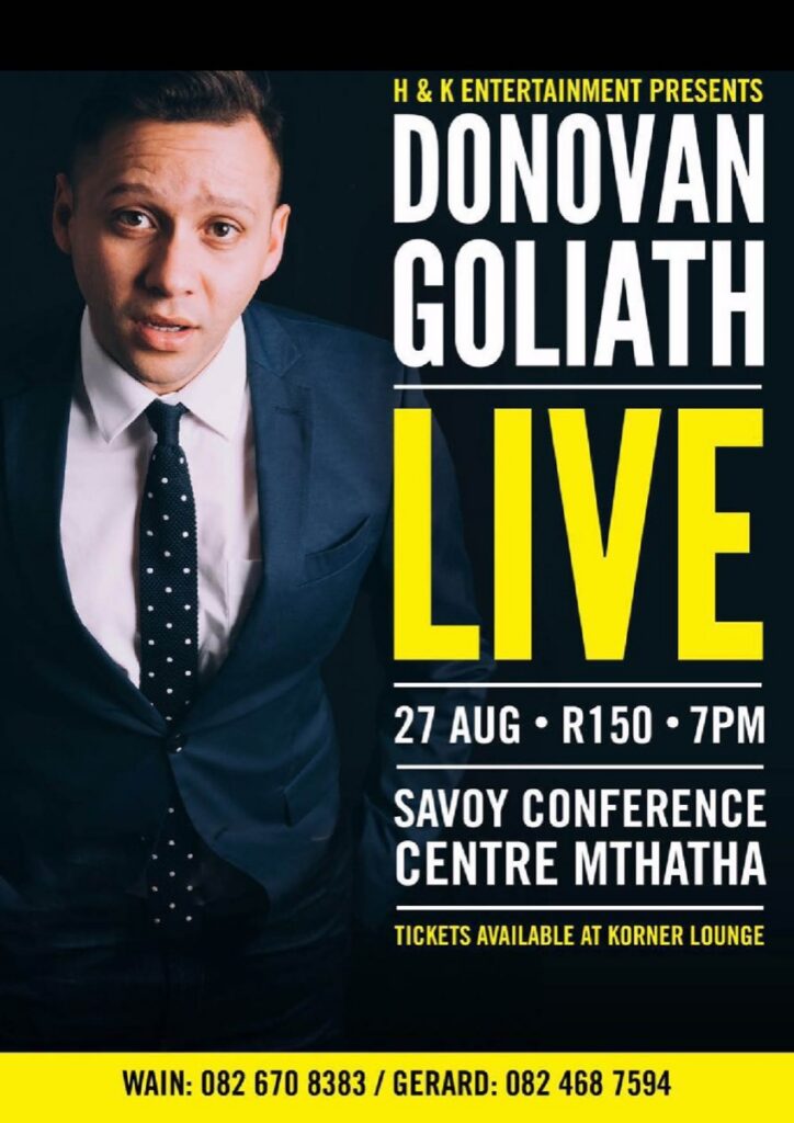 Donovan Goliath gets the boot