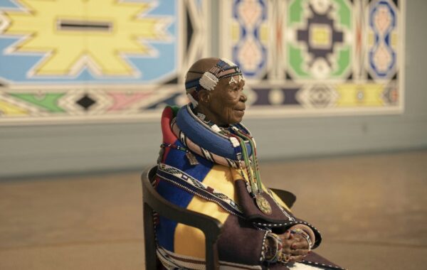 Dr Esther Mahlangu Designs Roll Royce Artworks
