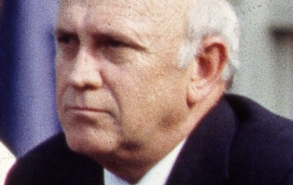 FW De Klerk “A Man Alone”