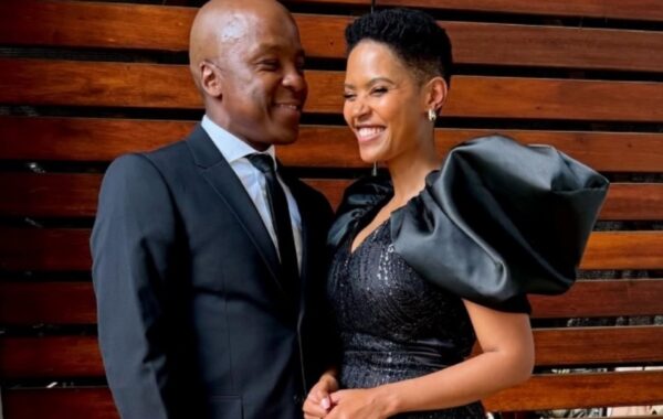 Happy anniversary, Gail & Kabelo Mabalane