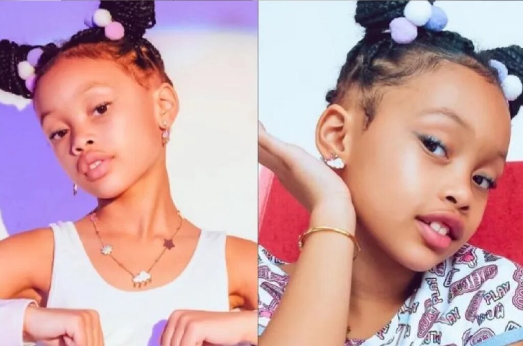 Baby Kairo gets her own custom Louis Vuitton bag