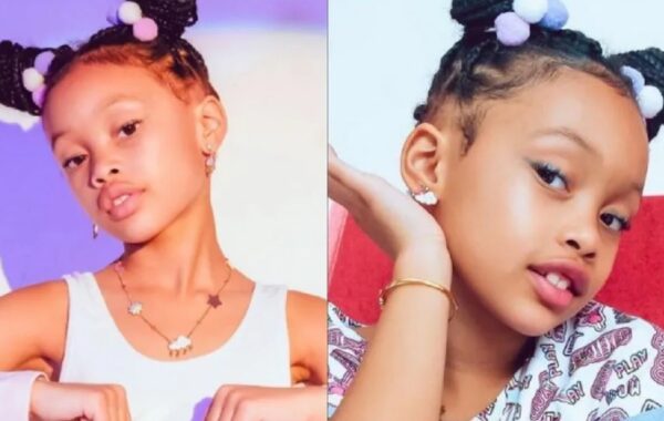 Baby Kairo gets her own custom Louis Vuitton bag