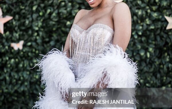 Khanyi Mbau ups her fashion game