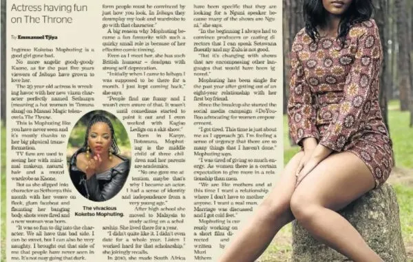 Things we didn’t know about Koketso Mophuting