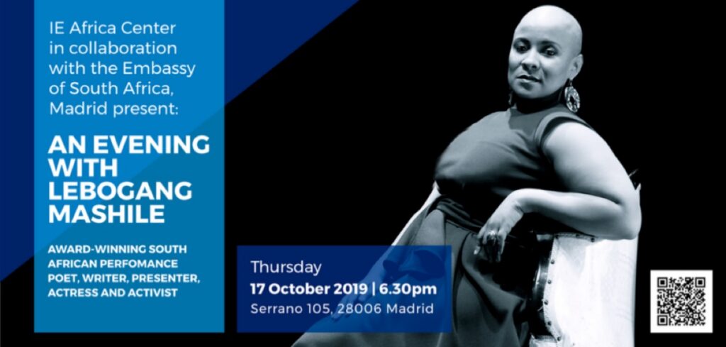 Lebo Mashile the queen of poetry is back on stage