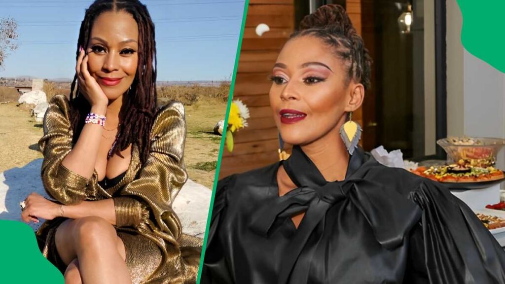 Letoya Makhene’s Partner’s Cousin Points Gun At Actress