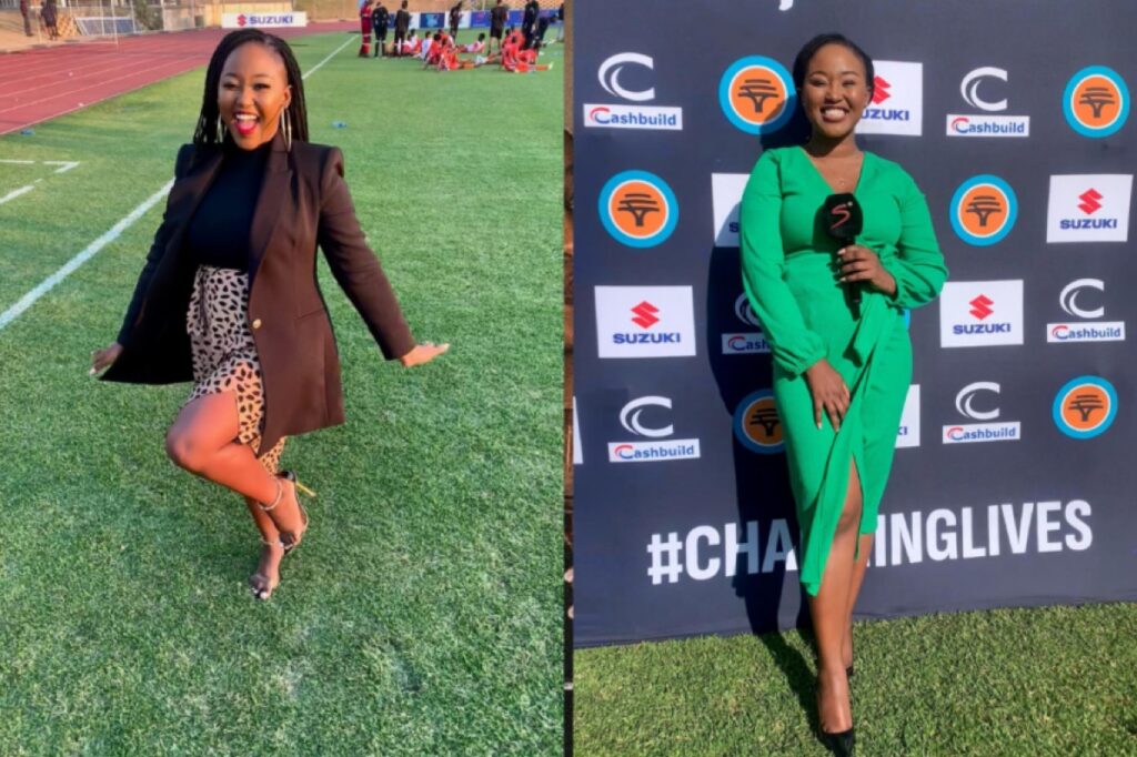 Lindiwe Dube is the next best thing in sports presenting