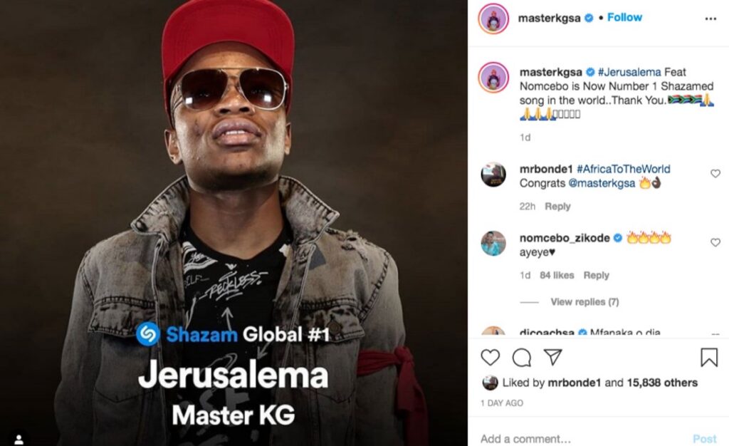 Master KG Wins 4 More Awards