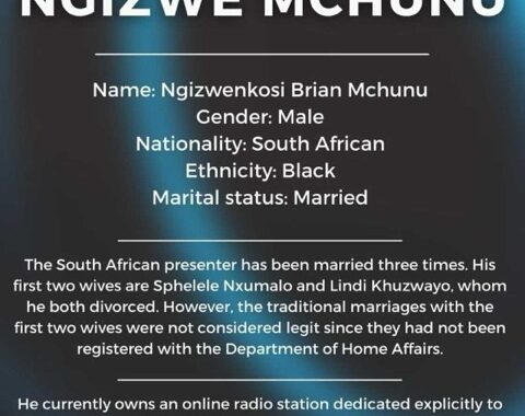 Ngizwe Mchunu To Address The Nation
