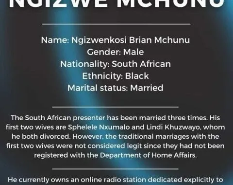 Former Ukhozi FM Ngizwe Mchunu Causes Another Controversy
