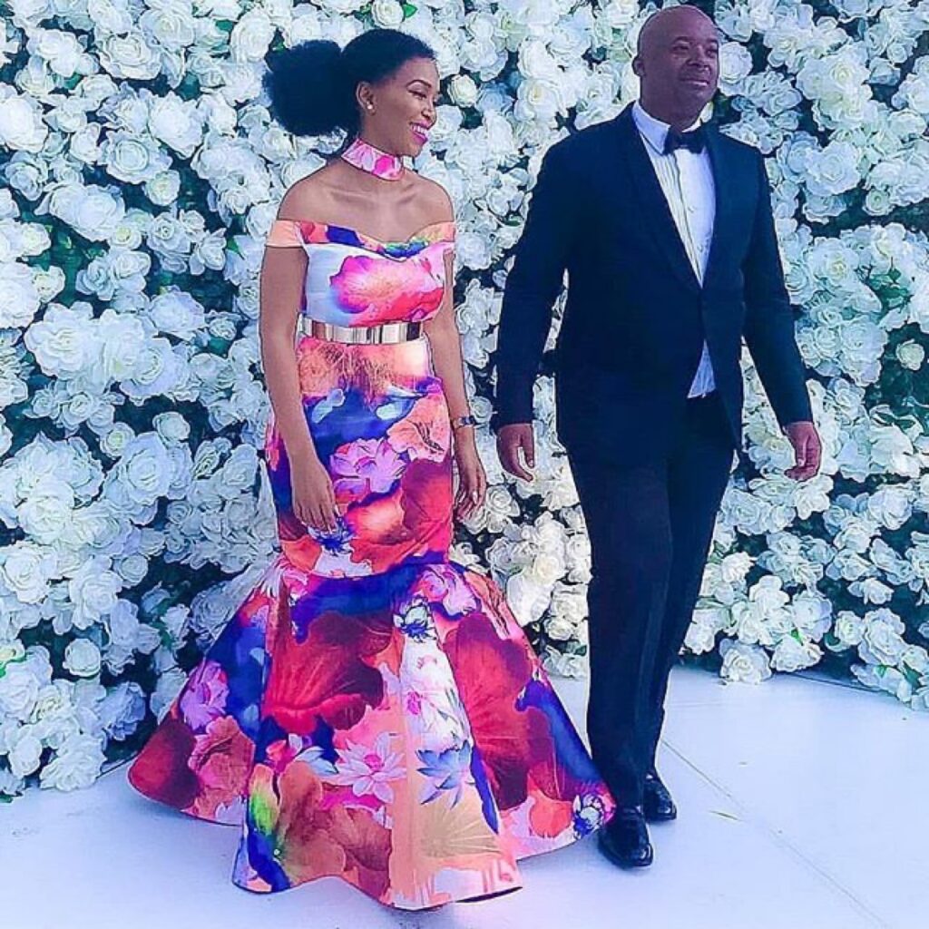 Nhlanhla Nciza celebrates her husband