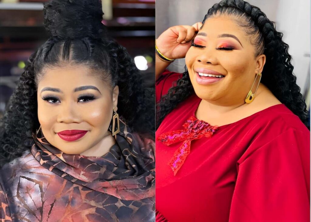 Nomsa Buthelezi shows off her sexy side