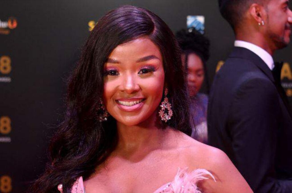Nonhle Thema’s Glowing Skin Because Of Pregnancy?