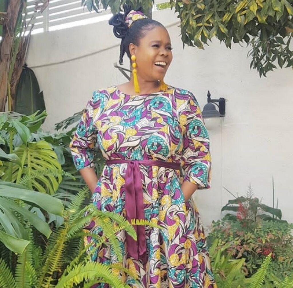 Nthati Moshesh Gets Vaccinated