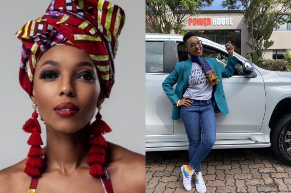 Pabi Moloi is pregnant with her first child