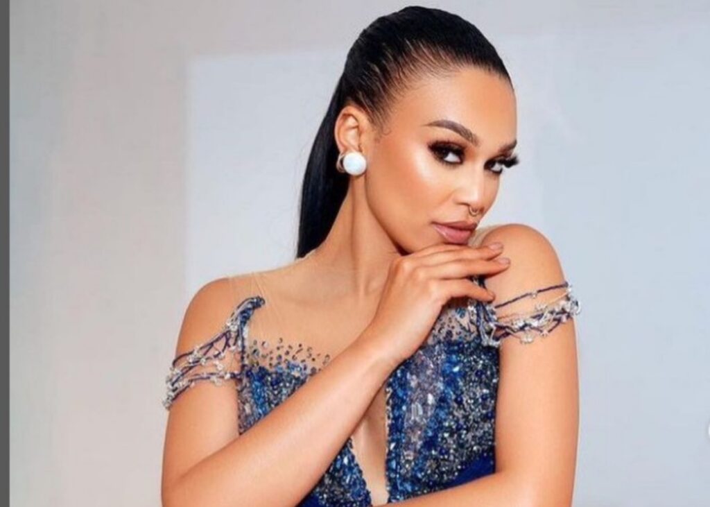 Pearl Thusi brings a fan to tears