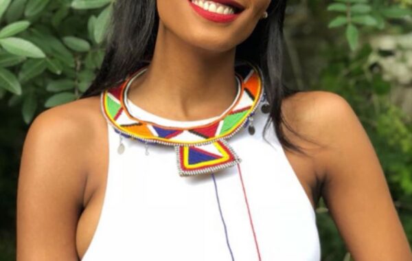 Bonang’s sister, Reabetswe, is the face of luxurious Himeros swimwear brand