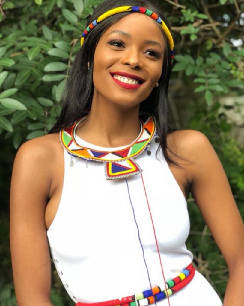 Bonang’s sister, Reabetswe, is the face of luxurious Himeros swimwear brand
