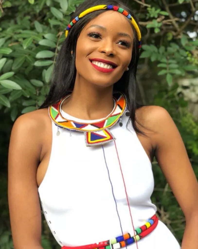 Bonang’s sister, Reabetswe, is the face of luxurious Himeros swimwear brand
