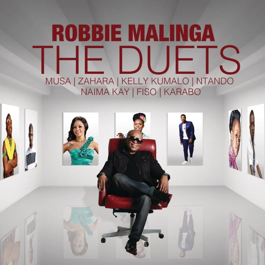 Karabo in studio with Robbie Malinga