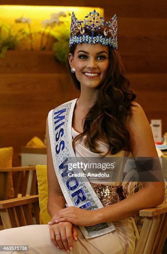 Rolene Strauss prepares for Miss World Pageant