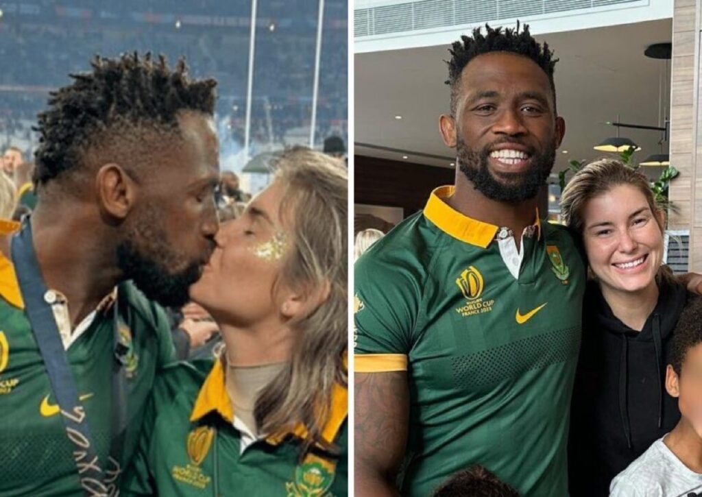 Siya Kolisi Sings iGwijo While Getting A Hair Cut