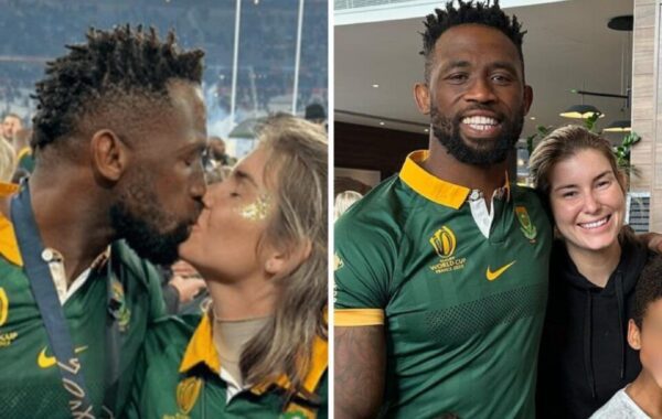 Social Media Amazed By Siya Kolisi’s Flirtatious Post About His Wife