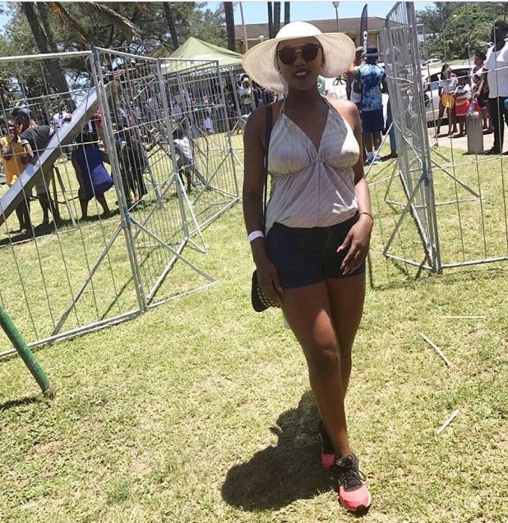 Our first look at Thandeka Zulu’s adorable baby