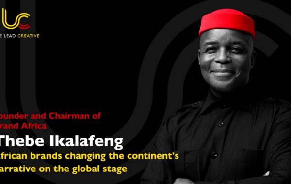 Thebe Ikalafeng literally wears his love for Africa on his sleeve